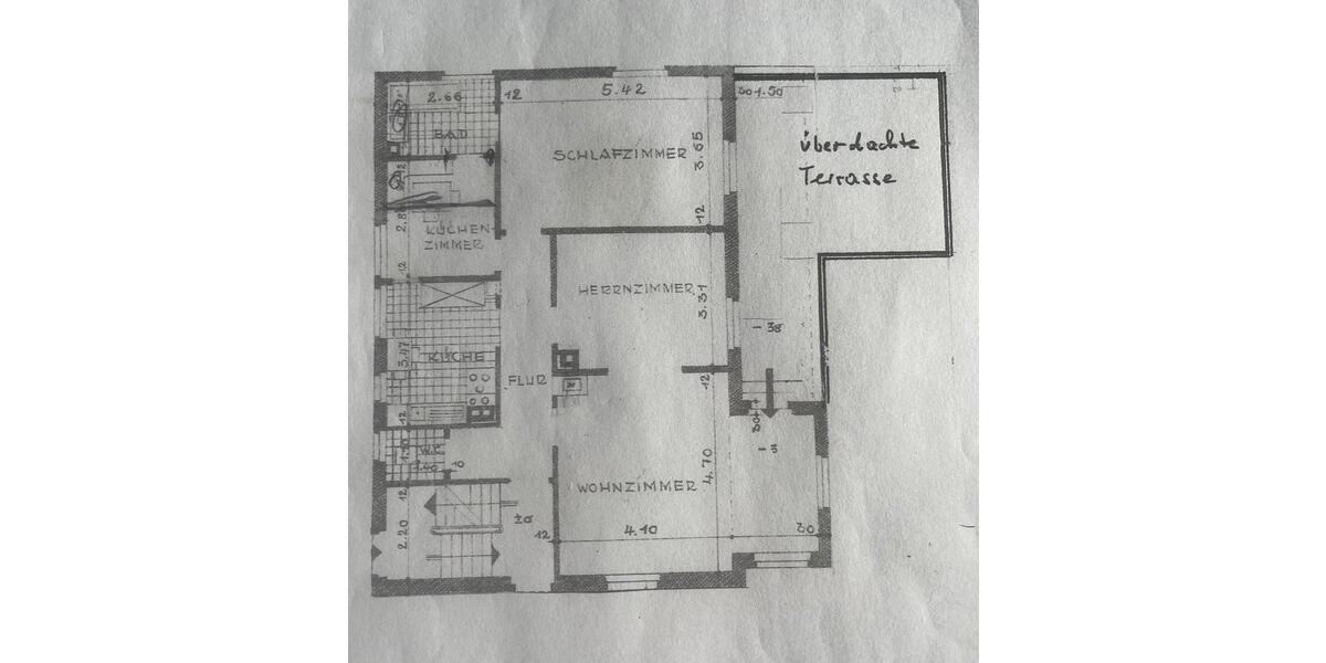 Erdgeschoßwohnung Stuttgart Luginsland - 3.5 Zimmer, 87 m&sup2;, 1.510&euro; | Angebot:26254441