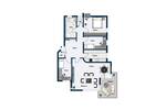 Etagenwohnung Schwieberdingen - 4 Zimmer, 110 m&sup2;, 438.000&euro; | Angebot:26359180
