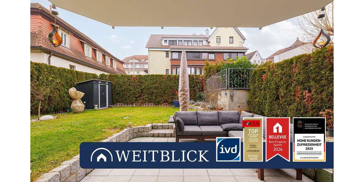 Etagenwohnung Ludwigsburg Eglosheim - 3 Zimmer, 83 m&sup2;, 419.000&euro; | Angebot:25165273