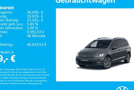 VW Touran 1.505 km 36.230 &euro; Stuttgart-Wangen 70188