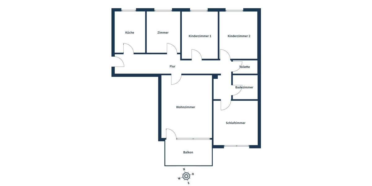 Etagenwohnung Stuttgart Plieningen - 5 Zimmer, 94 m&sup2;, 399.000&euro; | Angebot:25684257