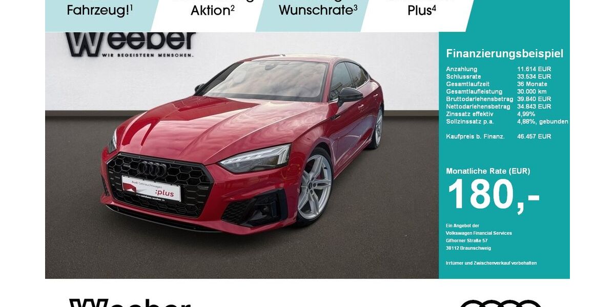 Audi A5 22.086 km 45.898 € Weil der Stadt 71263