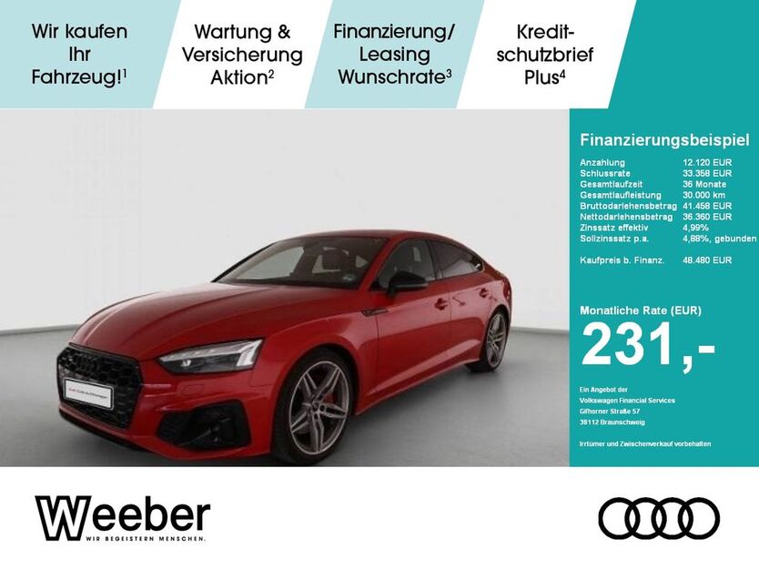 Audi A5 22.086 km 47.888 € Weil der Stadt 71263