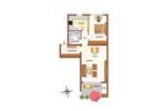 Etagenwohnung Leinfelden-Echterdingen Echterdingen - 2 Zimmer, 60 m&sup2;, 210.000&euro; | Angebot:25698814
