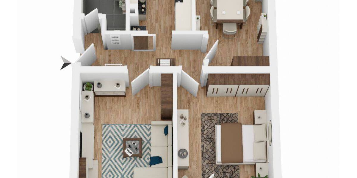 Etagenwohnung Reichenbach a. d. Fils - 3 Zimmer, 64 m&sup2;, 239.000&euro; | Angebot:26583719