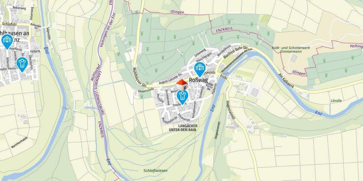 Bungalow Vaihingen an der Enz / Roßwag Roßwag - 7 Zimmer, 208 m&sup2;, 635.000&euro; | Angebot:24916375