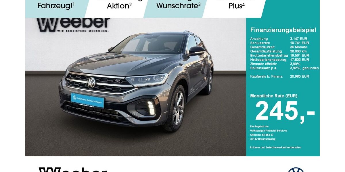 VW T-Roc 45.043 km 18.950 &euro; Weil der Stadt 71263