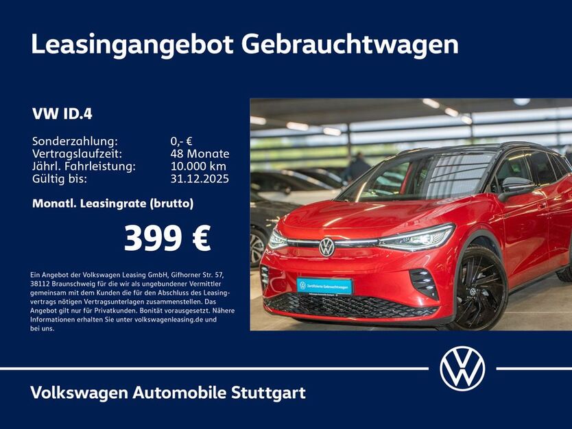 VW ID.4 9.193 km 44.530 € Stuttgart-Feuerbach 70469