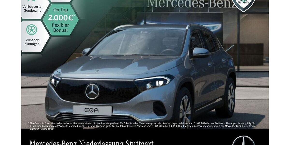 Mercedes-Benz EQA 9.939 km 34.490 &euro; Stuttgart 70469