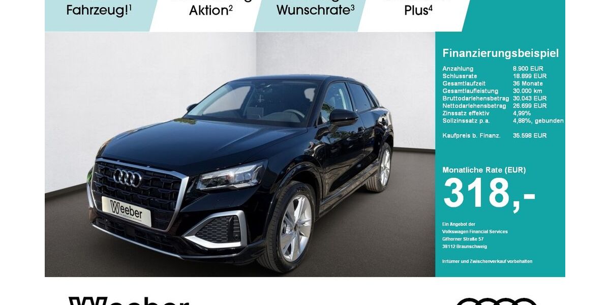 Audi Q2 5.999 km 34.989 € Leonberg 71229
