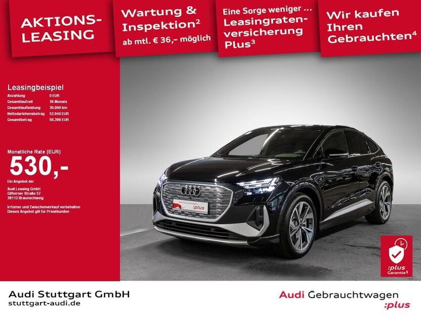 Audi Q4 e-tron 8.400 km 52.940 € Stuttgart 70469
