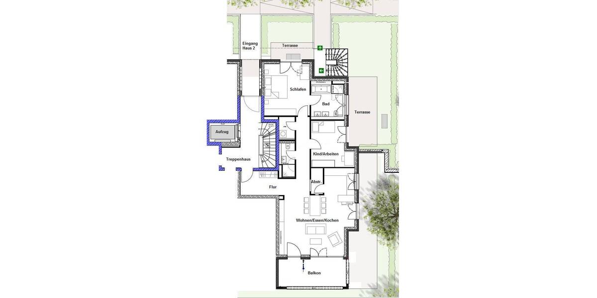 Etagenwohnung Stuttgart / Stuttgart-West West - 3 Zimmer, 120 m&sup2;, 2.310&euro; | Angebot:26863354