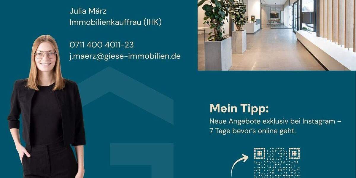 Etagenwohnung Stuttgart / Birkach Birkach - 2 Zimmer, 68 m&sup2;, 1.050&euro; | Angebot:25337531