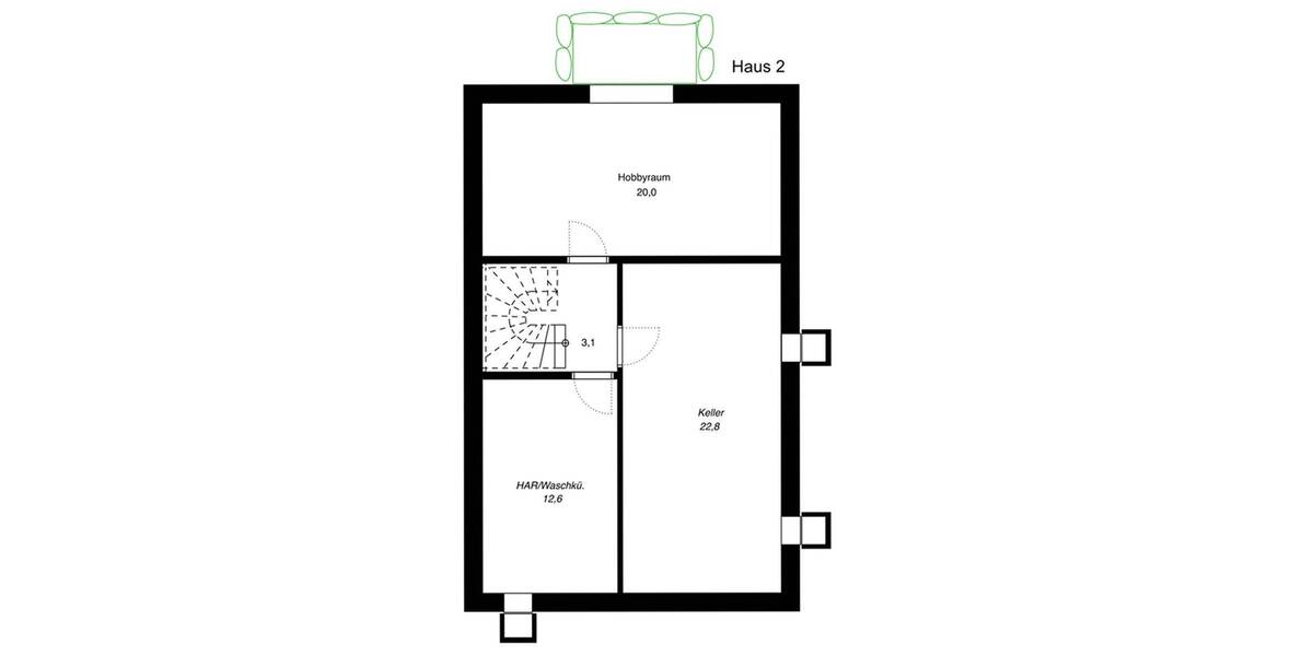 Einfamilienhaus Stuttgart / Feuerbach Feuerbach - 8 Zimmer, 191 m&sup2;, 1.269.075&euro; | Angebot:25687664