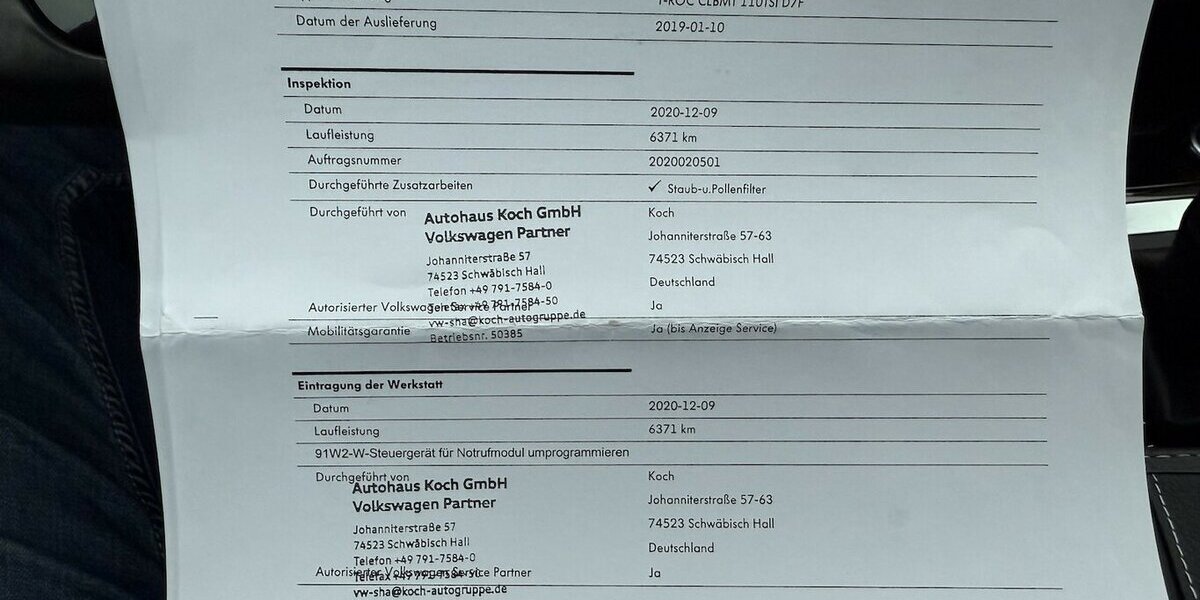 VW T-Roc 1.5 TSI DSG*orig.22tkm,1.Hand,top* 22.000 km 19.850 € Schorndorf 73614