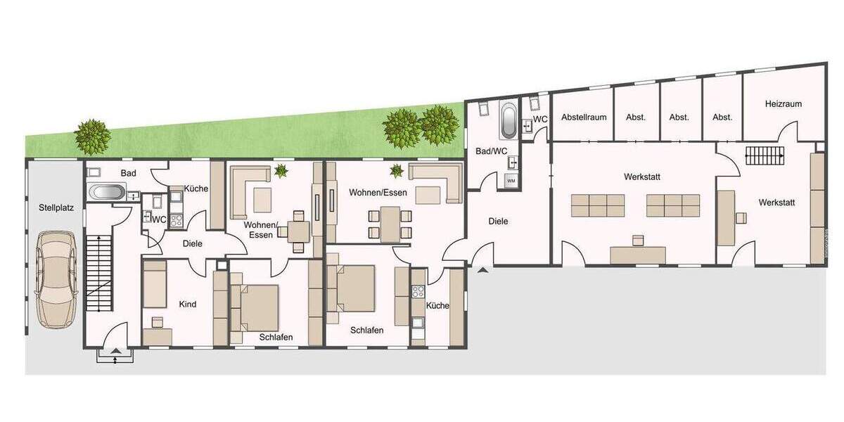 Mehrfamilienhaus, Wohnhaus Stuttgart / Münster Münster - 1 Zimmer, 242 m&sup2;, 695.000&euro; | Angebot:25704209