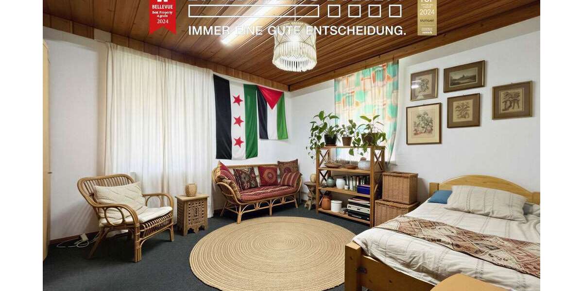 Etagenwohnung Esslingen am Neckar Oberesslingen - 4 Zimmer, 95 m&sup2;, 299.000&euro; | Angebot:24989451