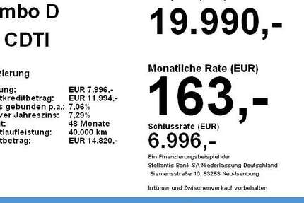 Opel Combo 51.996 km 19.990 &euro; Waiblingen 71332