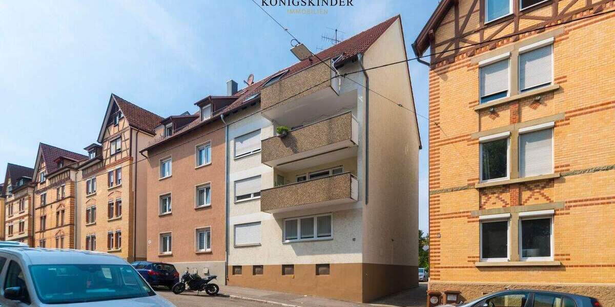 3-Zi.-ETW in Stuttgart-OstGaisburg mit Stellplatz - seltene Gelegenheit in gefragter Lage 3 zimmer