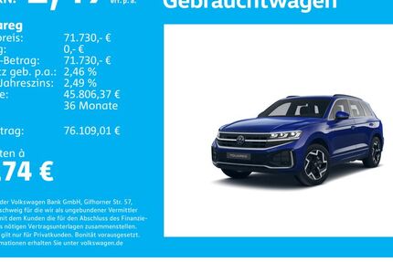 VW Touareg 14.217 km 73.430 &euro; Stuttgart-Feuerbach 70469
