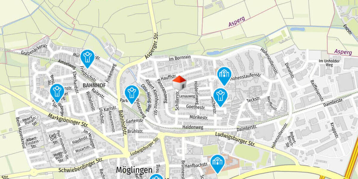 Etagenwohnung Möglingen - 3 Zimmer, 82 m&sup2;, 249.000&euro; | Angebot:26345874