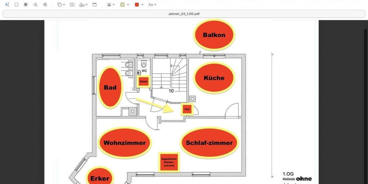 Etagenwohnung Böblingen - 2 Zimmer, 90 m&sup2;, 985&euro; | Angebot:26376911
