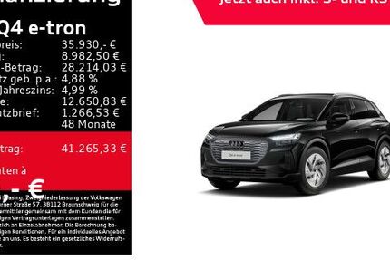 Audi Q4 e-tron 52.482 km 35.930 &euro; Tübingen 72072