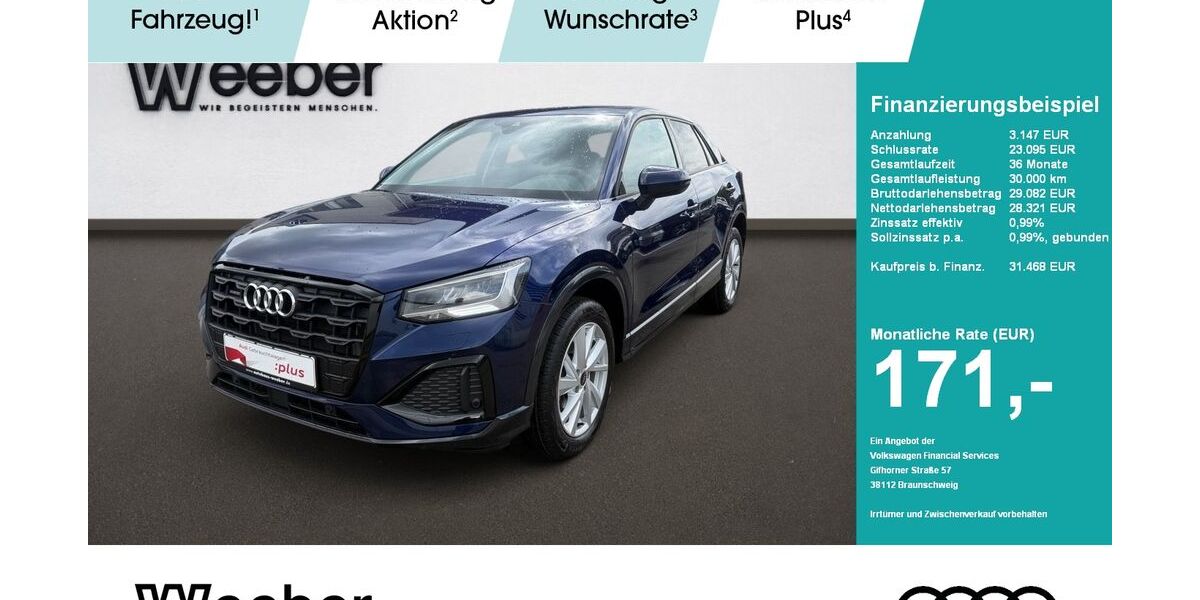 Audi Q2 20.559 km 29.740 &euro; Weil der Stadt 71263