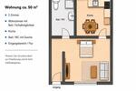 Etagenwohnung Köngen - 2 Zimmer, 50 m&sup2;, 650&euro; | Angebot:26619564