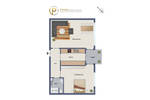 Etagenwohnung Korb - 2 Zimmer, 56 m&sup2;, 169.500&euro; | Angebot:26541163