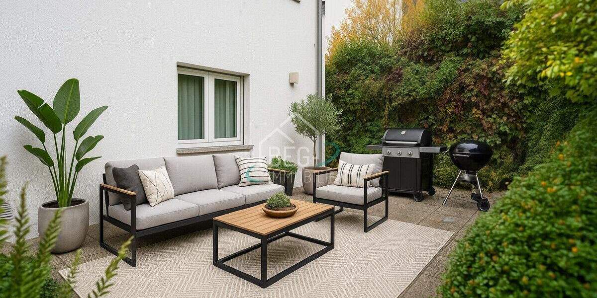 Familienfreundliche Doppelhaushälfte mit Garten, Zierteich und Einliegerwohnung 4 zimmer