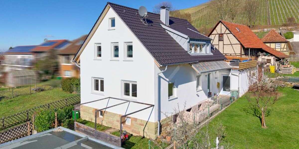 Einfamilienhaus Weinstadt - 6 Zimmer, 140 m&sup2;, 577.000&euro; | Angebot:25342879