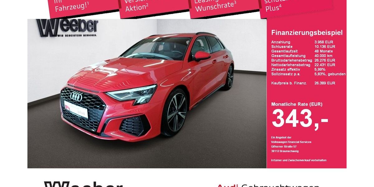 Audi A3 58.018 km 26.179 &euro; Leonberg 71229