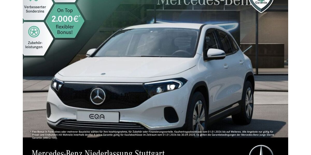 Mercedes-Benz EQA 8.815 km 38.990 &euro; Stuttgart 70469