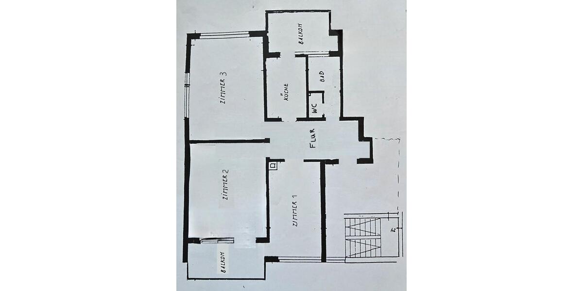 Etagenwohnung Stuttgart Hedelfingen - 3 Zimmer, 102 m&sup2;, 478.000&euro; | Angebot:26313792