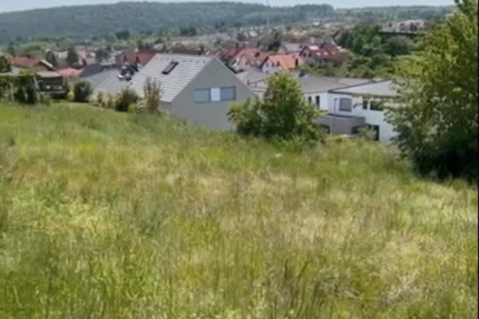Sonniges Baugrundstück in Traumlage - 400 m² Südhang in Wimsheim für Ihre Doppelhaushälfte