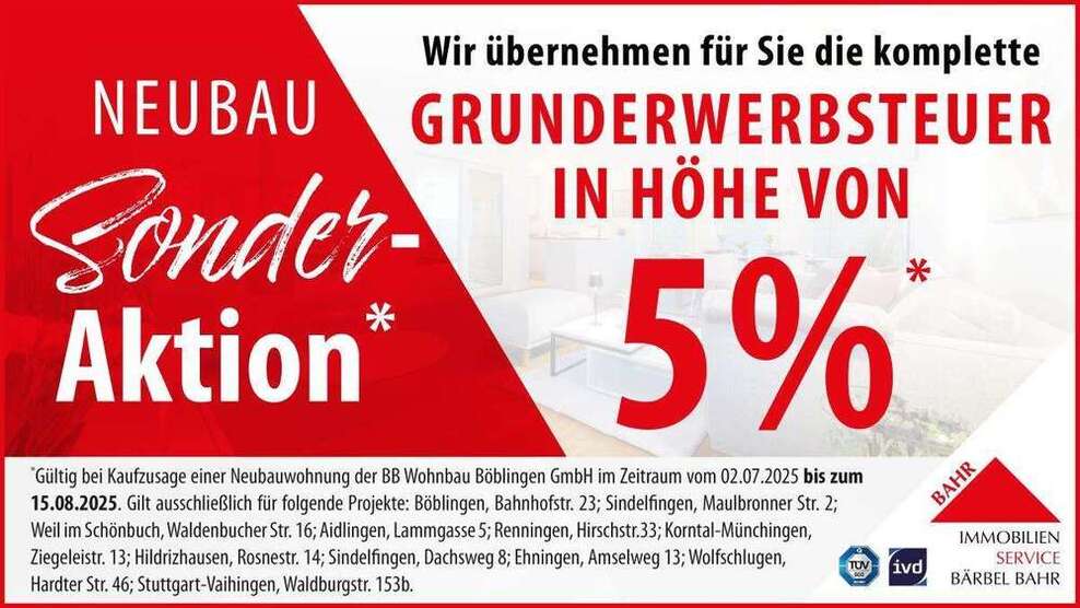 Wohnung zum Kaufen in Stuttgart 879.000 € 93 m²