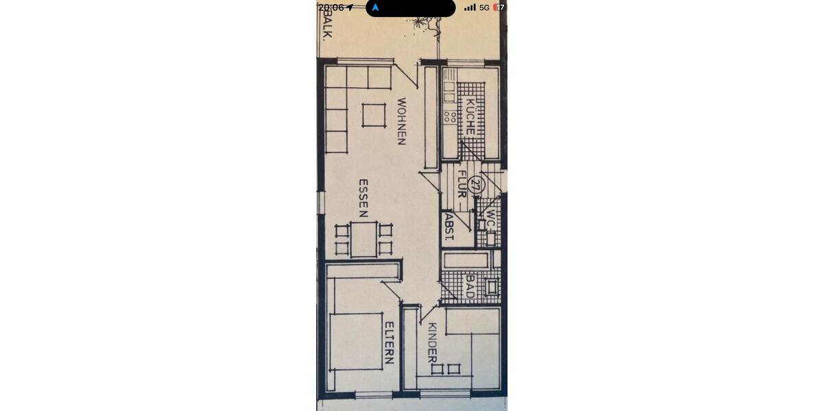 Etagenwohnung Schönaich - 3.5 Zimmer, 78 m&sup2;, 1.150&euro; | Angebot:26517749