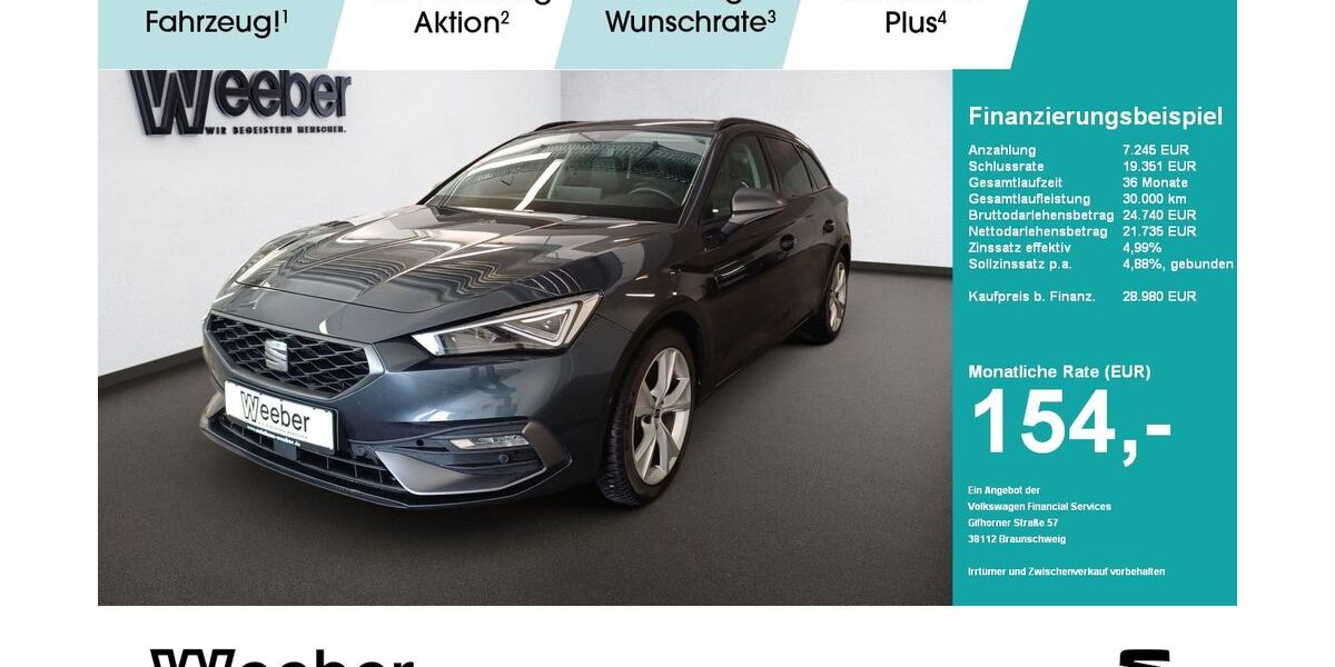 Seat Leon 21.037 km 28.180 € Leonberg 71229