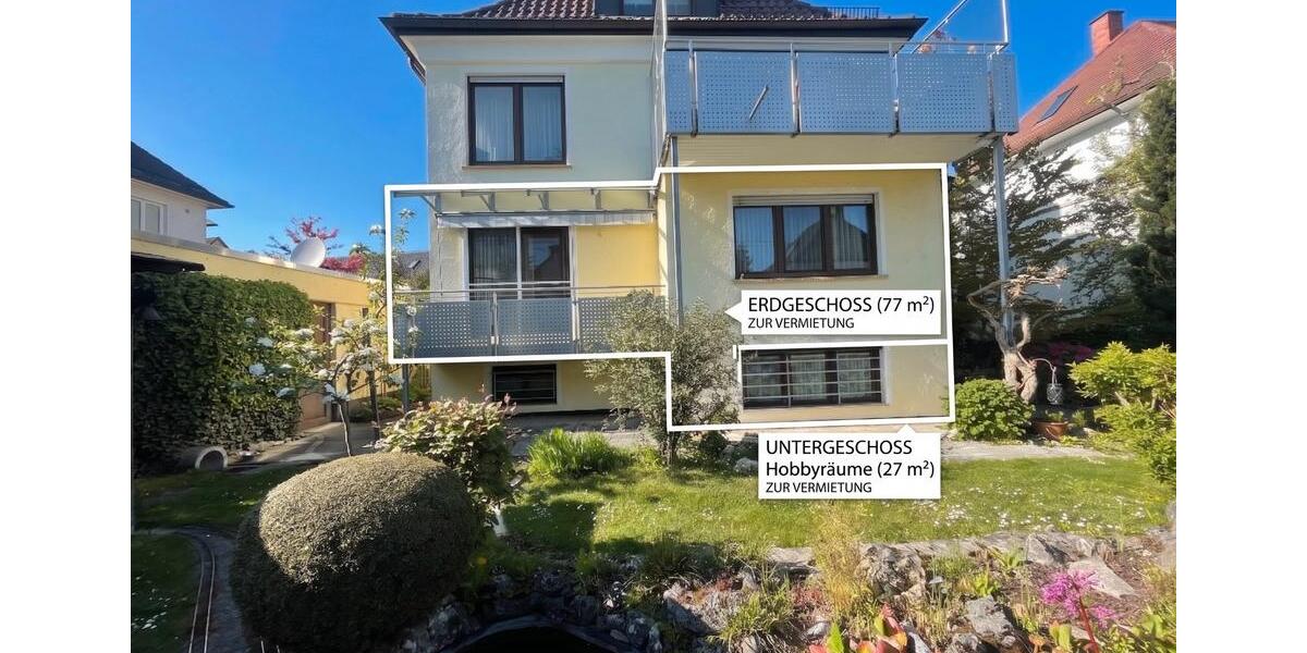 Erdgeschoßwohnung Stuttgart Vaihingen - 3 Zimmer, 77 m&sup2;, 1.195&euro; | Angebot:26291793