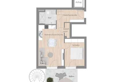 Wohnung Besigheim - 2.5 Zimmer, 60 m&sup2;, 1.090&euro; | Angebot:26313418