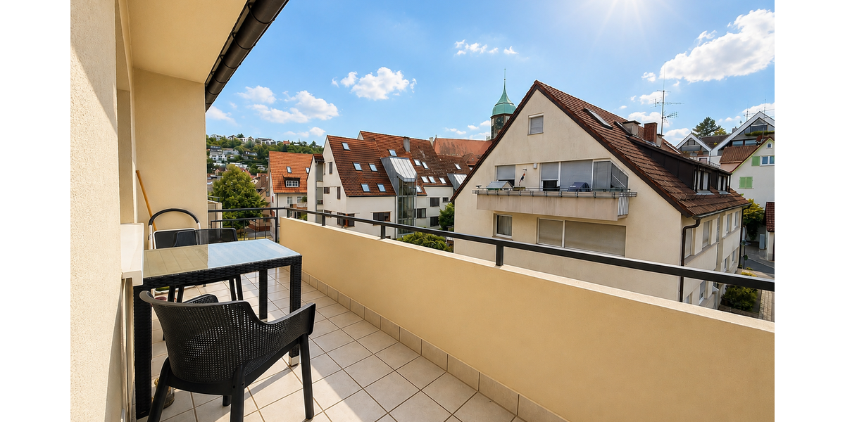 Etagenwohnung Stuttgart Feuerbach - 3 Zimmer, 83 m&sup2;, 1.290&euro; | Angebot:27310992