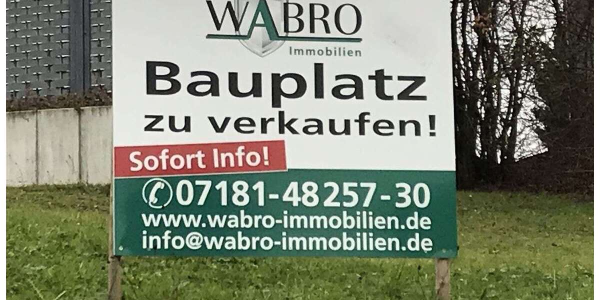 Grundstück Schorndorf - 119.000&euro; | Angebot:27296101