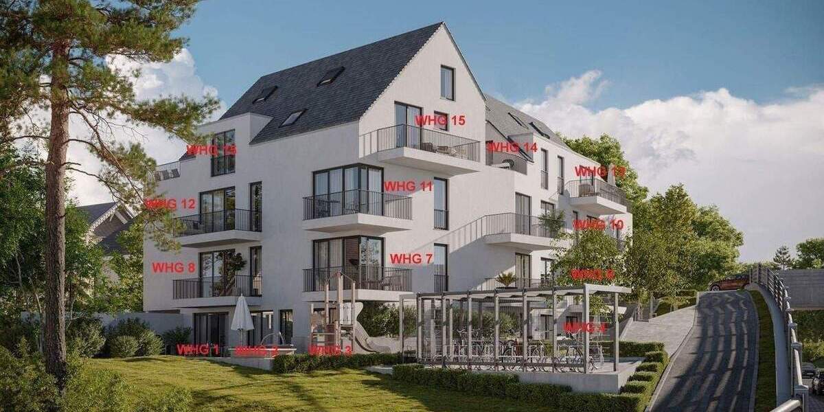 Terrassenwohnung Tübingen Innenstadt - 2 Zimmer, 53 m&sup2;, 385.000&euro; | Angebot:26228769