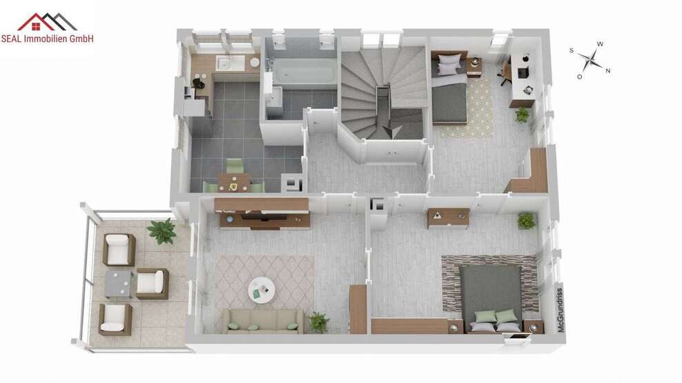 Wohnung zum Kaufen in Mettingen 265.000 € 66 m² 3 zimmer