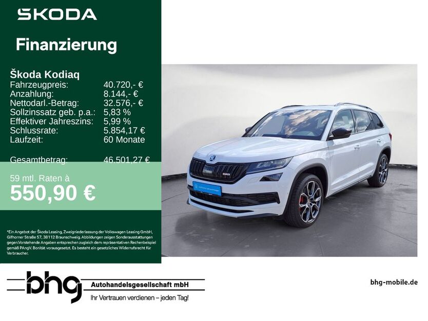 Skoda Kodiaq 49.150 km 38.920 € Reutlingen 72770