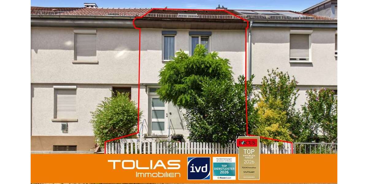 Einfamilienhaus Stuttgart Luginsland - 3 Zimmer, 93 m&sup2;, 464.000&euro; | Angebot:27079971