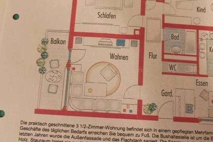 Wohnung Esslingen am Neckar Oberesslingen - 3.5 Zimmer, 76 m&sup2;, 306.000&euro; | Angebot:25239345