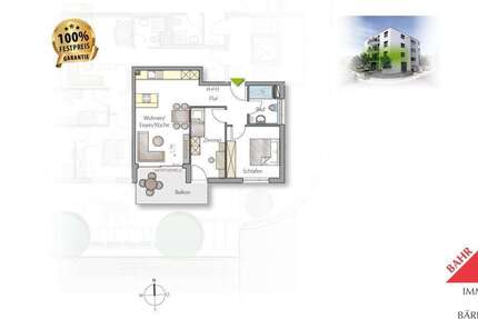 Wohnung zum Kaufen in Holzgerlingen 409.000 € 64 m² 3 zimmer