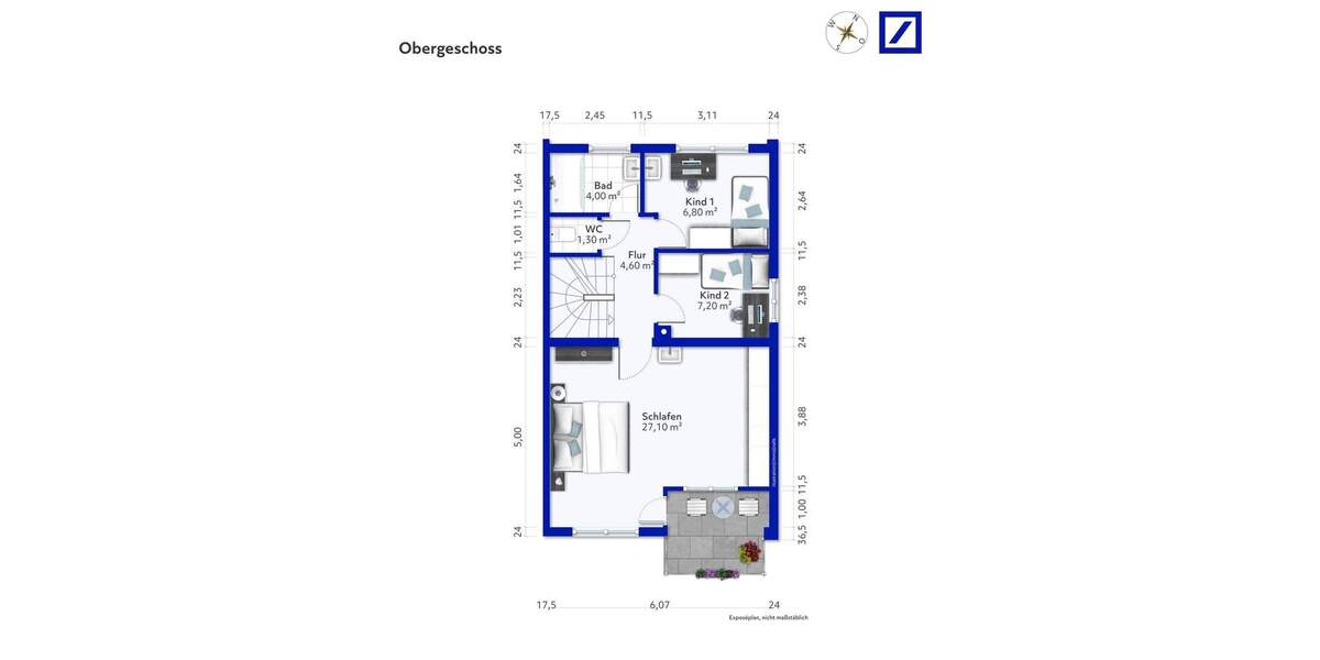 Doppelhaushälfte Ludwigsburg Eglosheim - 8 Zimmer, 168 m&sup2;, 499.500&euro; | Angebot:25476737